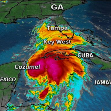 VIDEO: State of emergency declared as Tropical Storm Michael strengthens