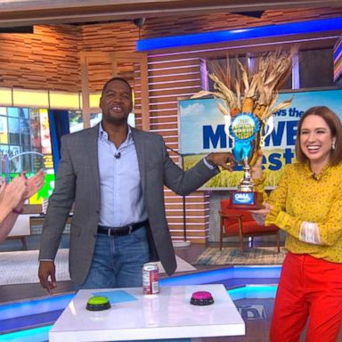 VIDEO: Ellie Kemper and Sara Haines compete in Midwest trivia 