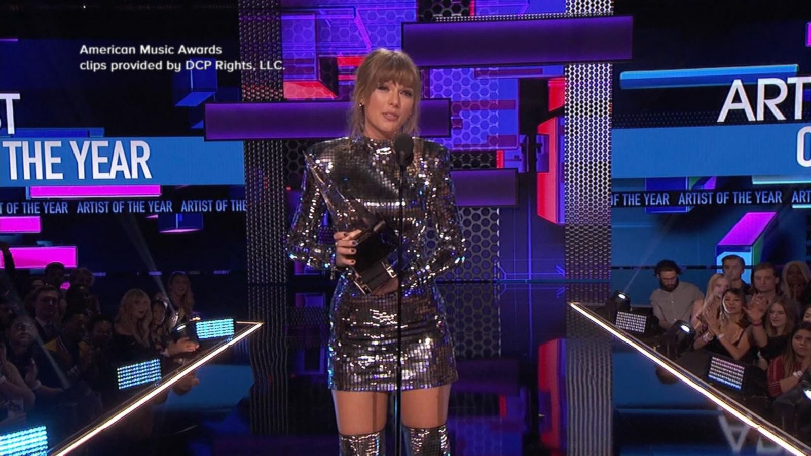VIDEO: Inside Taylor Swift's record-breaking night at the AMAs