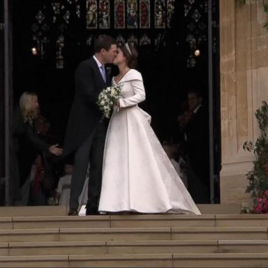 VIDEO: All the royal details of Princess Eugenie and Jack Brooksbank's wedding