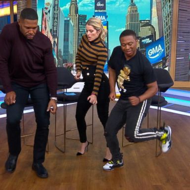 VIDEO: The man behind a hot dance craze, Shiggy, busts a move on 'GMA Day'!