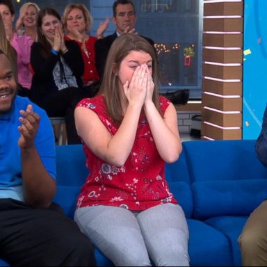 VIDEO: College Board surprises 3 students with $40,000 scholarships on 'GMA'