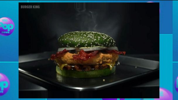 Burger King introduces limited-edition 'Nightmare King' sandwich with green  bun - ABC7 San Francisco