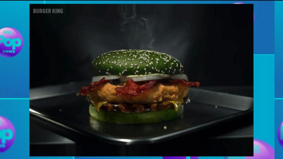 Burger King Debuts Nightmare Burger with Green Bun