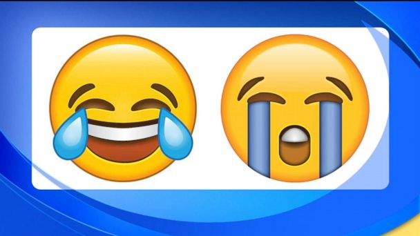 Video Adults Are Innocently But Hilariously Confusing The Laughing And Crying Emojis Abc News