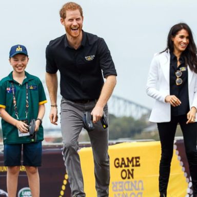 VIDEO: Meghan Markle and Prince Harry return to the Invictus Games