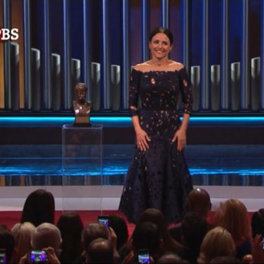 VIDEO: Julia Louis-Dreyfus accepts Mark Twain Prize For American Humor at the Kennedy Center