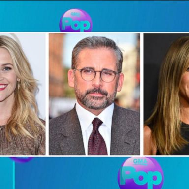 VIDEO: Steve Carell joins Reese Witherspoon and Jennifer Aniston on new Apple show