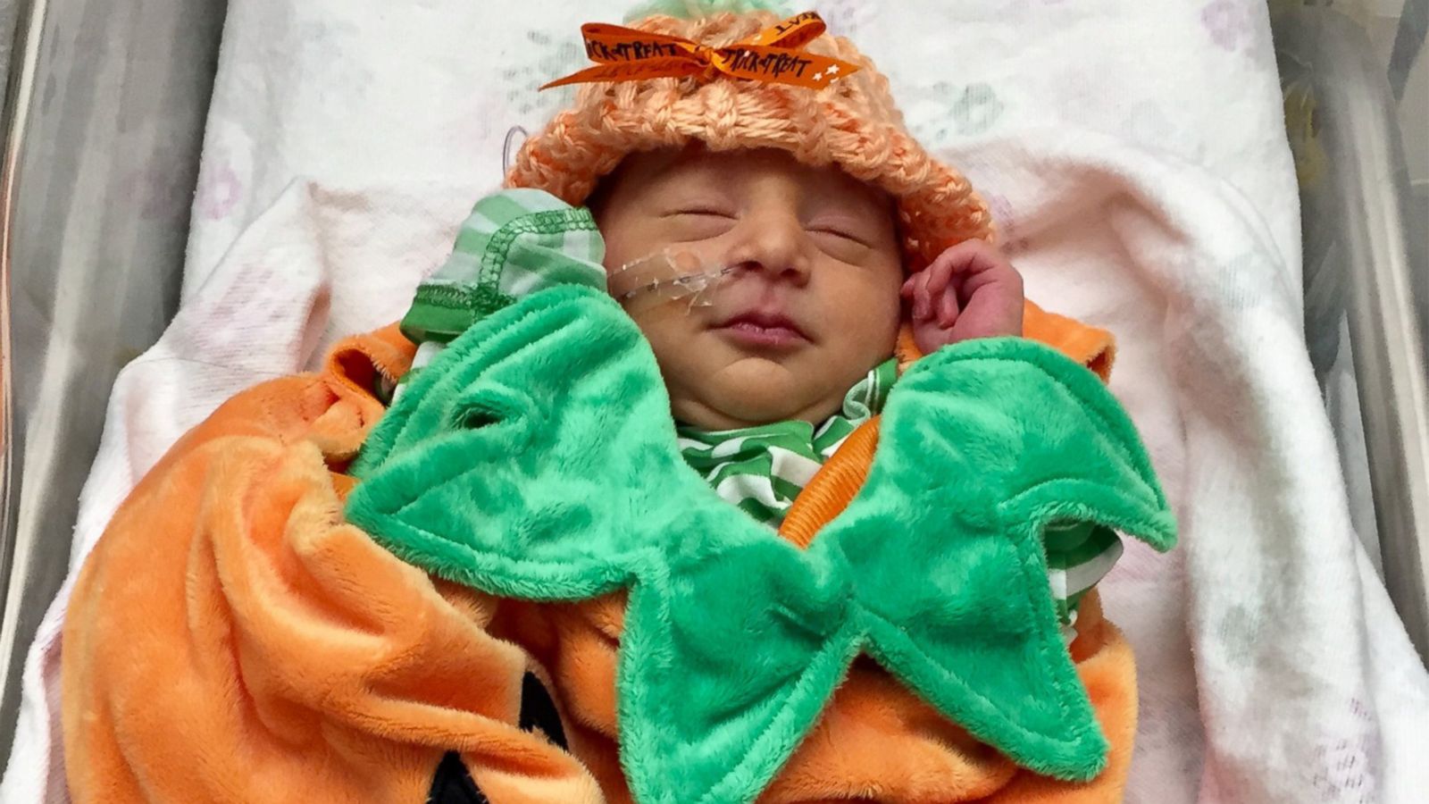 VIDEO: Babies in NICU celebrate 1st Halloween with sweet costume contest