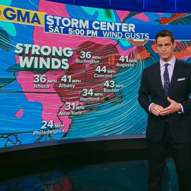 VIDEO: Severe weather slams the Northeast