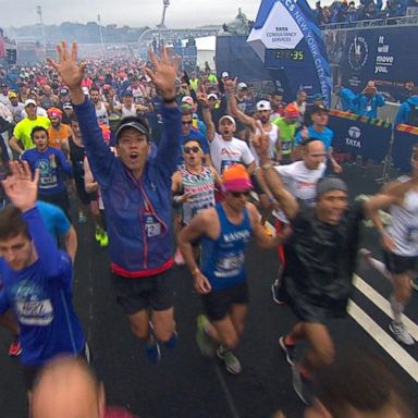 VIDEO: The 2018 NYC Marathon is underway 