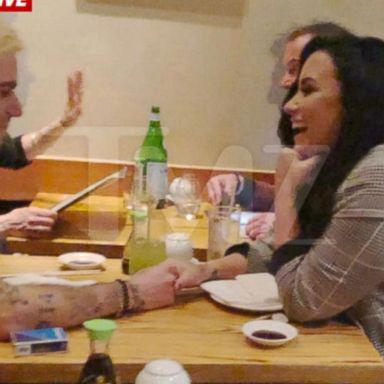 VIDEO: Demi Lovato out of rehab, on the town 