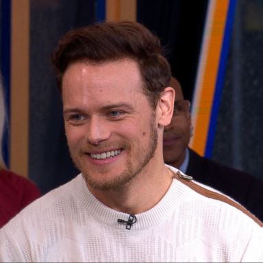 VIDEO: 'Outlander' heartthrob Sam Heughan aka #KiltDaddy visits Times Square