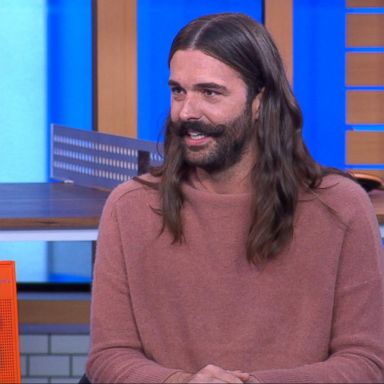 VIDEO: 'Queer Eye' star Jonathan Van Ness shows off his 'reality star side hustle' 