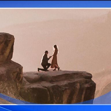 VIDEO: Photographer meets couple from viral Yosemite proposal