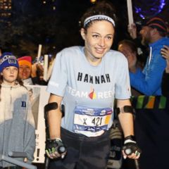 Paralyzed woman completes NYC Marathon entirely on crutches