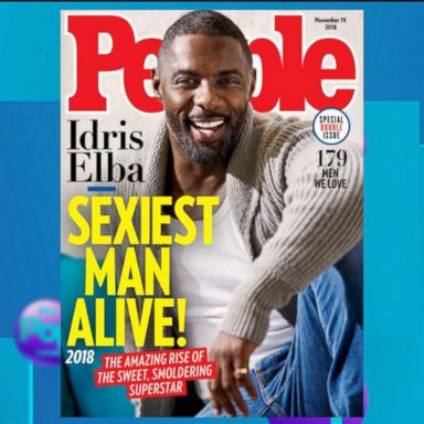 VIDEO: Idris Elba scores People Magazine's 'Sexiest Man Alive'