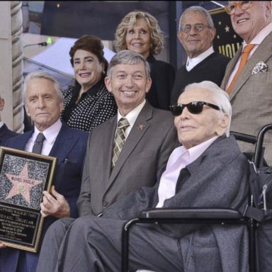 VIDEO: Michael Douglas honored with Hollywood Walk of Fame star