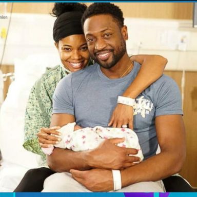 VIDEO: Gabrielle Union, Dwyane Wade welcome 'miracle baby' girl