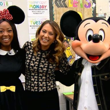 VIDEO: Teacher and Disney super-fan surprised with trip to Disney parks around the globe