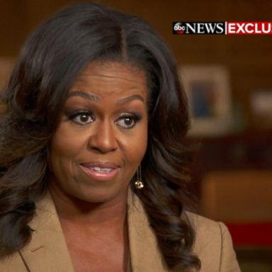 VIDEO: Michelle Obama on the bruising campaign to the White House