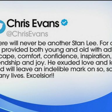 VIDEO: Marvel stars celebrate life of comic book writer, editor and creative genius Stan Lee