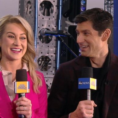 VIDEO: Kellie Pickler and journalist Ben Aaron dish on the CMA's on 'GMA' 