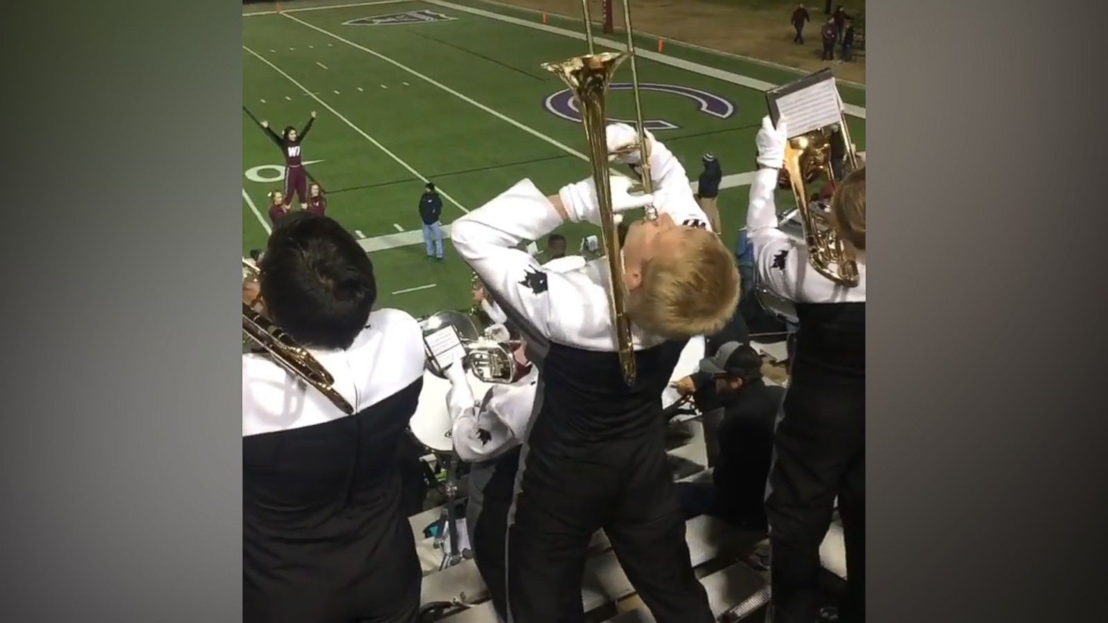 VIDEO: This dancing band member just pulled us out of our morning slump