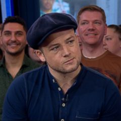 Taron Egerton dishes on 'Robin Hood' live on 'GMA'