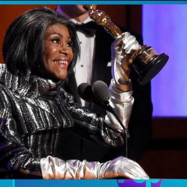 VIDEO: Acting legend Cicely Tyson receives honorary Oscar