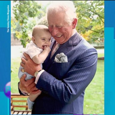 VIDEO: New adorable photo of Prince Louis with Grandpa Wales