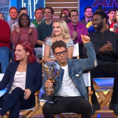 VIDEO: 'Dancing with the Stars' champion Bobby Bones, Sharna Burgess speak out on season 27 win