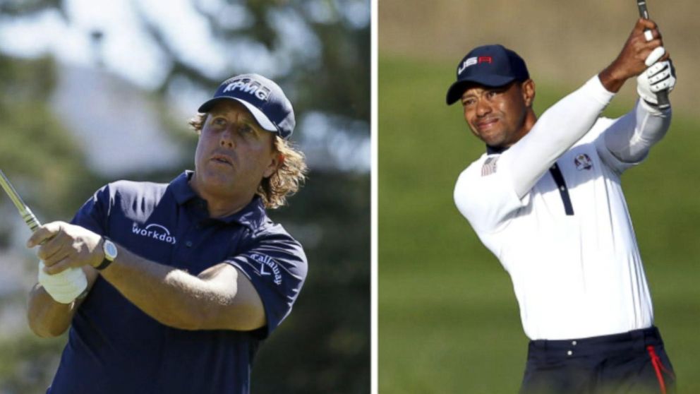 Tiger Woods And Phil Mickelson Discuss High Stakes Matchup Video Abc News