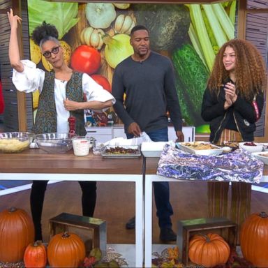 VIDEO: Carla Hall's amazing potato, mushroom and celery gratin Thanksgiving dish