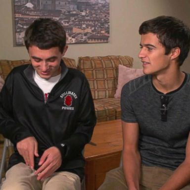 VIDEO: High school wrestling captain's friendship with autistic teen inspires others