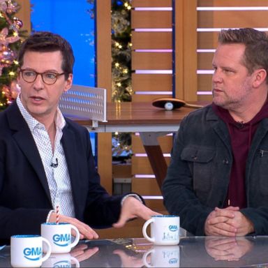 VIDEO: Sean Hayes and his husband Scott Icenogle wrote a new book together!