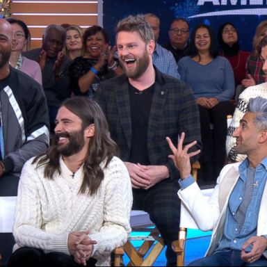 VIDEO:The 'Queer Eye' fab five open up about their new book live on 'GMA' 