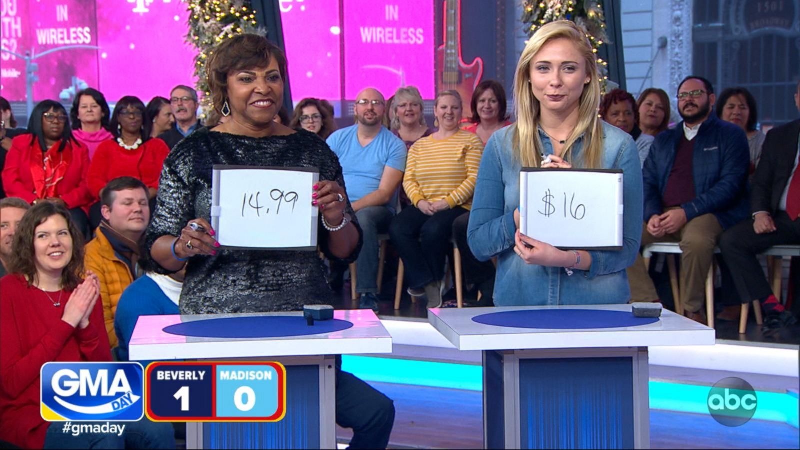 Two 'GMA Day' audience members face off for big money in 'The Checkout