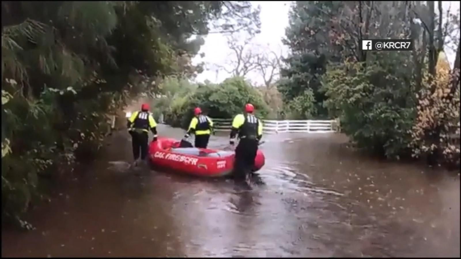 VIDEO: Evacuations ordered as relentless rain slams California