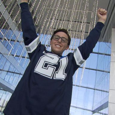 VIDEO: 15-year-old with leukemia becomes a Dallas Cowboy for a day