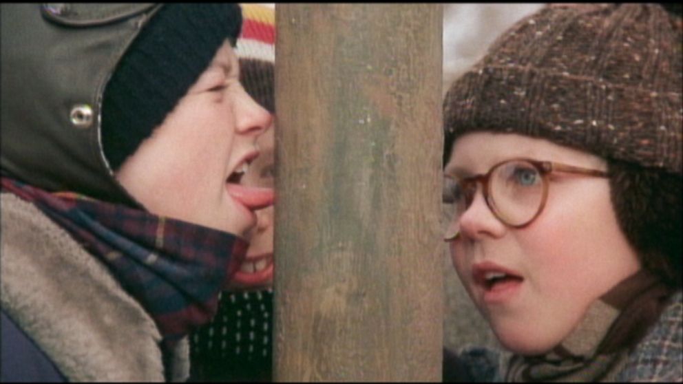 VIDEO: ABC News chief meteorologist Ginger Zee breaks down the science of what happens when a persons tongue comes in contact with a frozen pole and other iconic moments from Christmas movies.