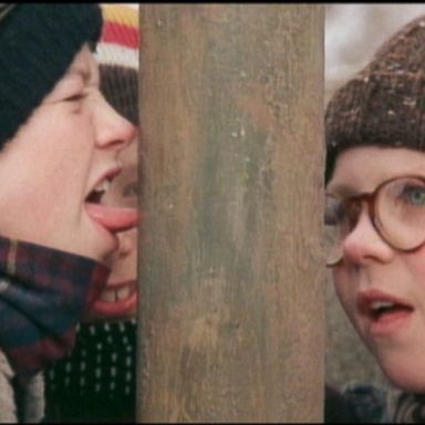 VIDEO: ABC News chief meteorologist Ginger Zee breaks down the science of what happens when a person's tongue comes in contact with a frozen pole and other iconic moments from Christmas movies.