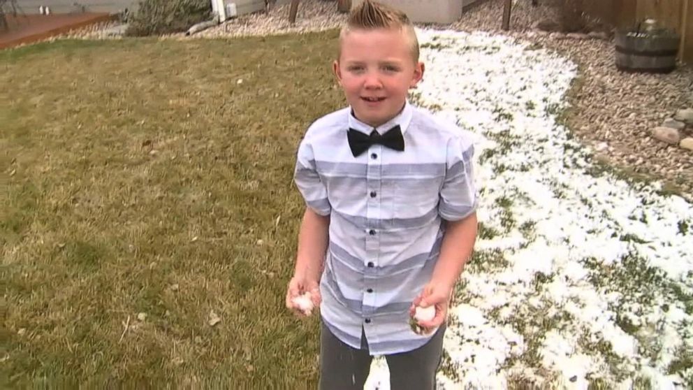 VIDEO: 9-year-old gets Colorado town to lift snowball fight ban