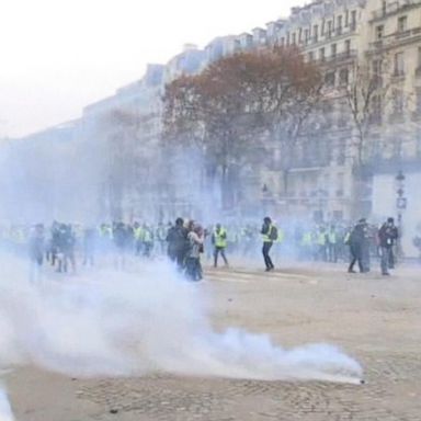 VIDEO: More protests underway in Paris 