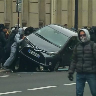 VIDEO: Protests erupting in Paris after fuel tax hike