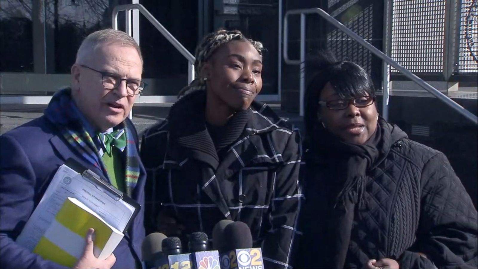 VIDEO: Jazmine Headley told reporters, "I'm just happy to be reunited with my son."