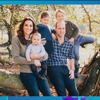 VIDEO: Kensington Palace releases royals' Christmas card photos