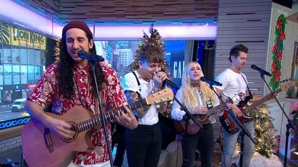Video 'GMA Day' rocks out to Off the Earth' - ABC News