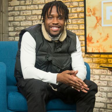 VIDEO: Shameik Moore on making history as first biracial 'Spider-Man'