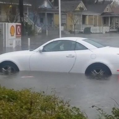 VIDEO: Storm brings heavy rain to the Northeast